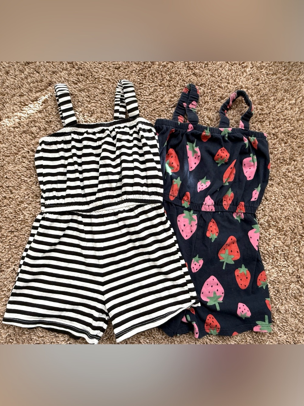 Bundle of 2 Old Navy Girls Rompers Size 4T